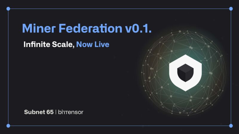 Image for the Tweet beginning: 🚀 Miner Federation is live