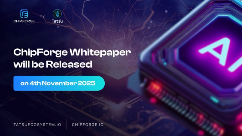Image for the Tweet beginning: ChipForge (SN84) Whitepaper Release Date