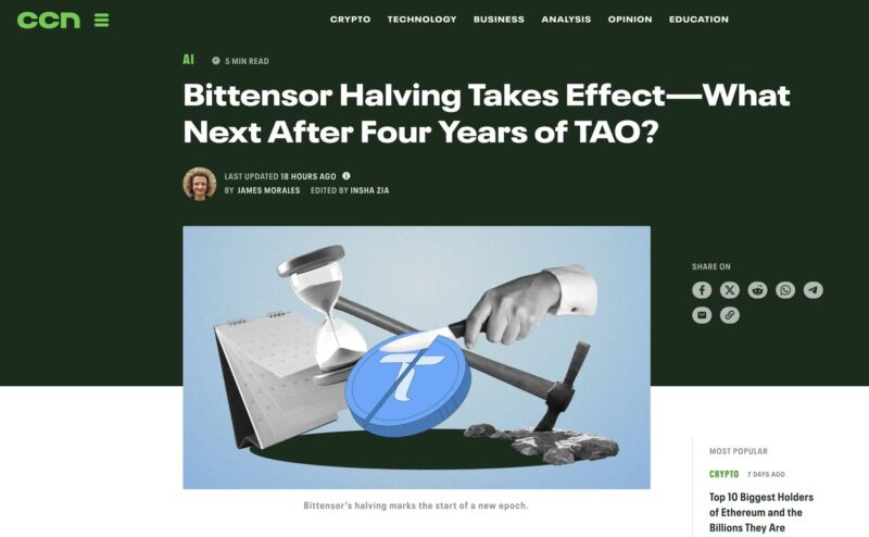 Image for the Tweet beginning: "The creation of separate subnets